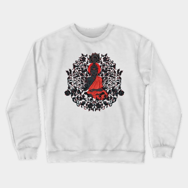 Bhudda Crewneck Sweatshirt by Harsimran_sain